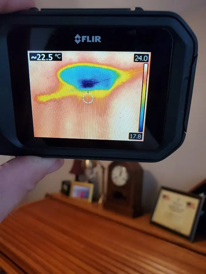 Thermal imaging inspection for water damage in Galesburg