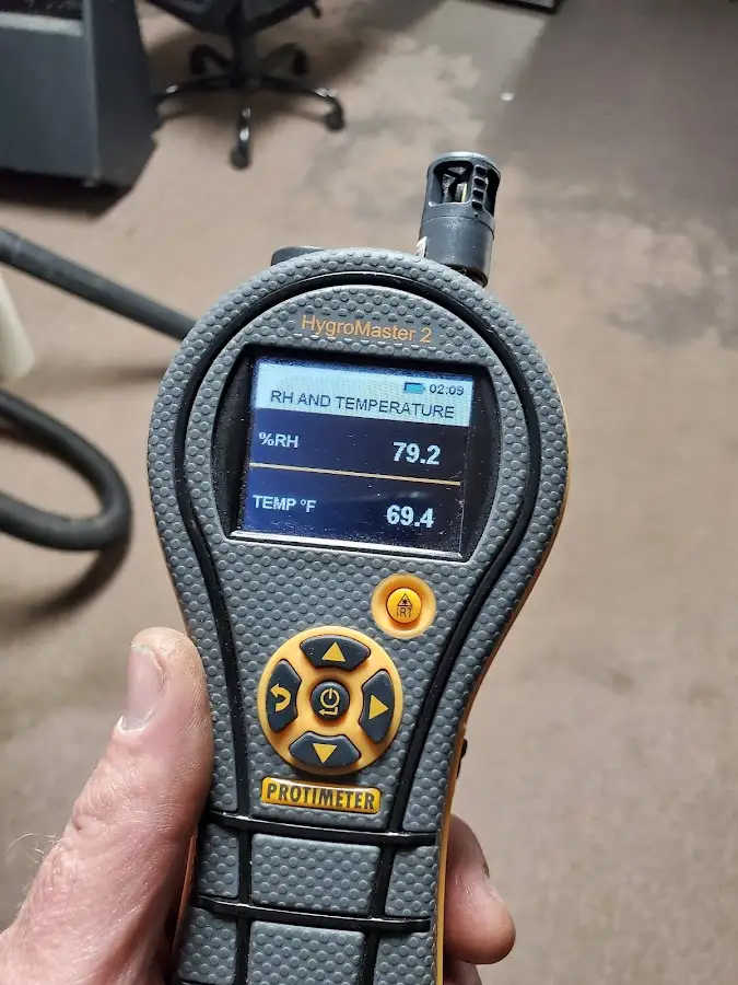 Moisture meter humidity assessment for Mold Remediation & Removal in Galesburg